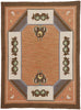7 x 9 Vintage Kycklingar Swedish Rollakan Rug 78110