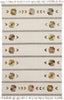 7 x 10 Vintage Neutral Swedish Rollakan Rug 78112