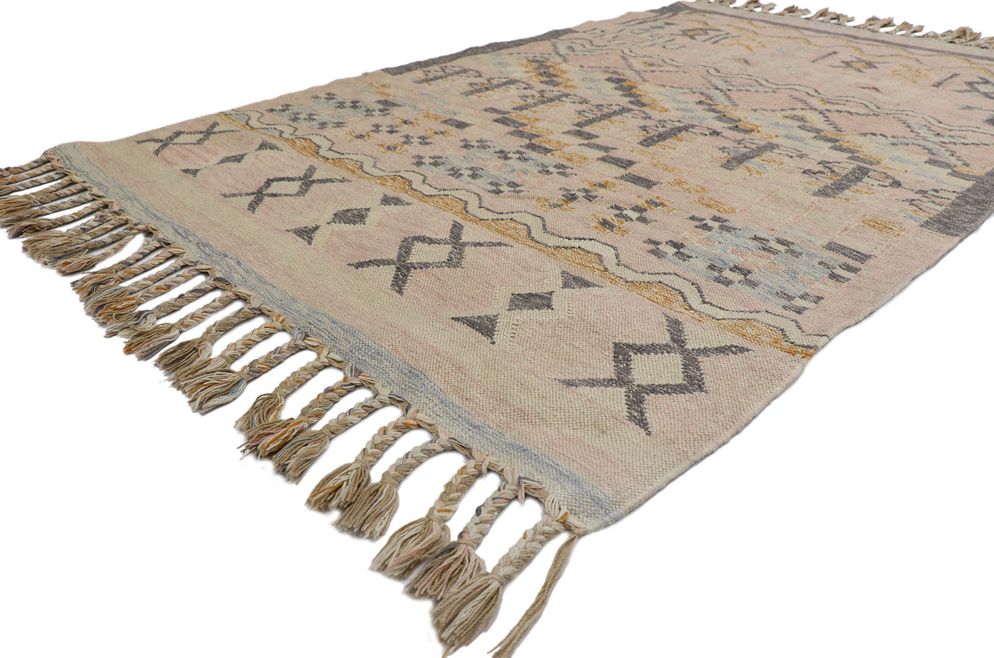 5 x 8 Vintage Turkish Kilim Rug 78116