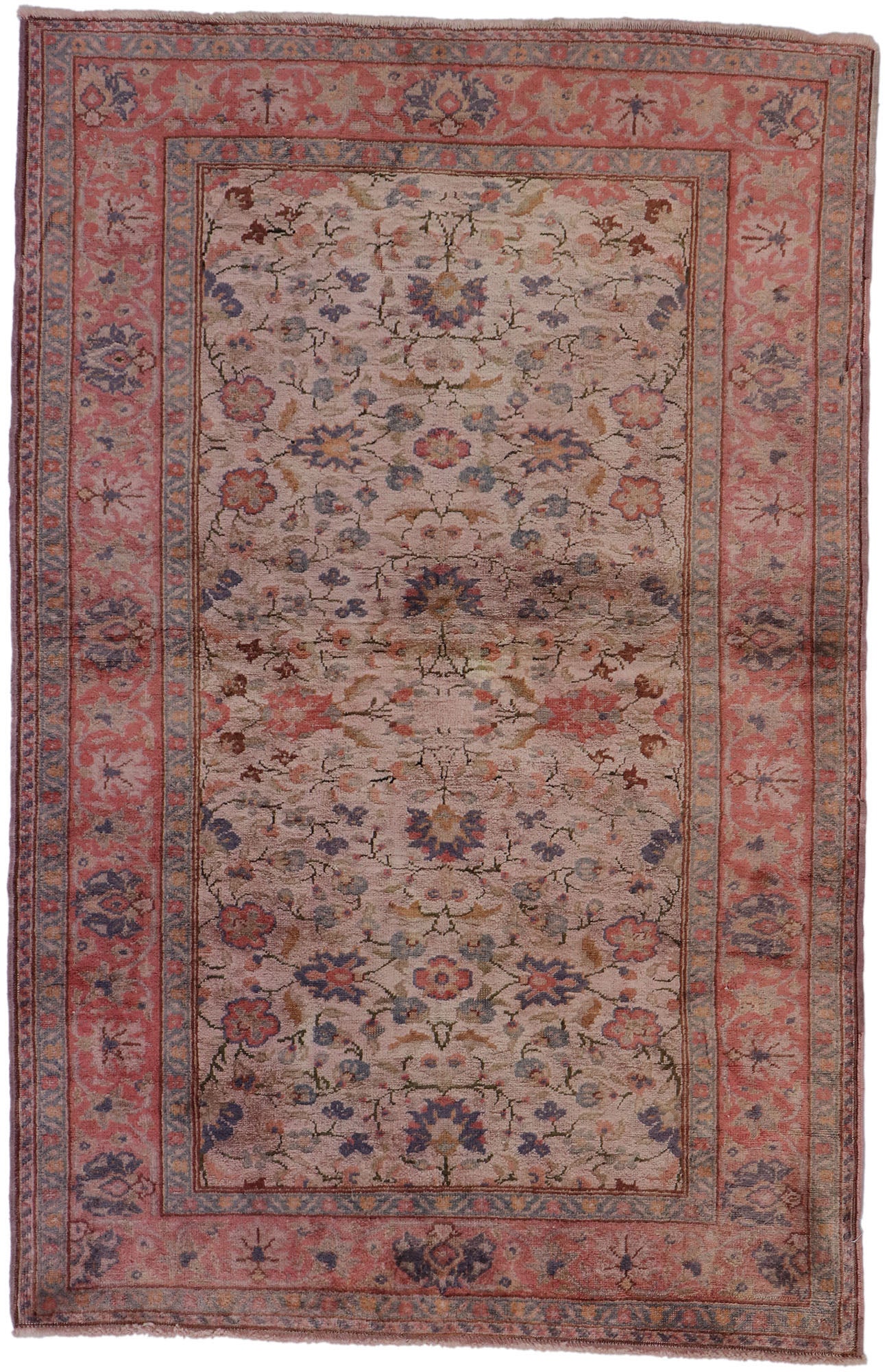 3 x 4 Vintage Silk Rug 78121