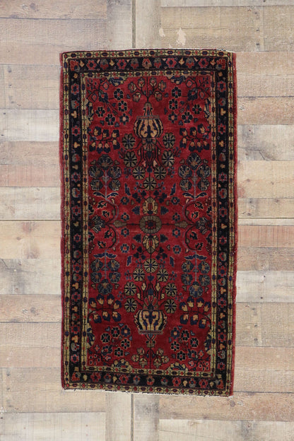 2 x 4 Antique Persian Sarouk Rug 78122