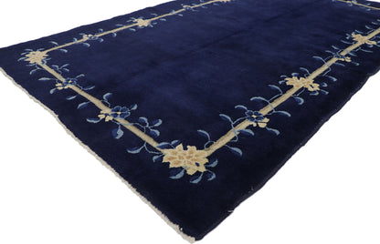 4 x 7 Vintage Chinese Peking Rug 78123