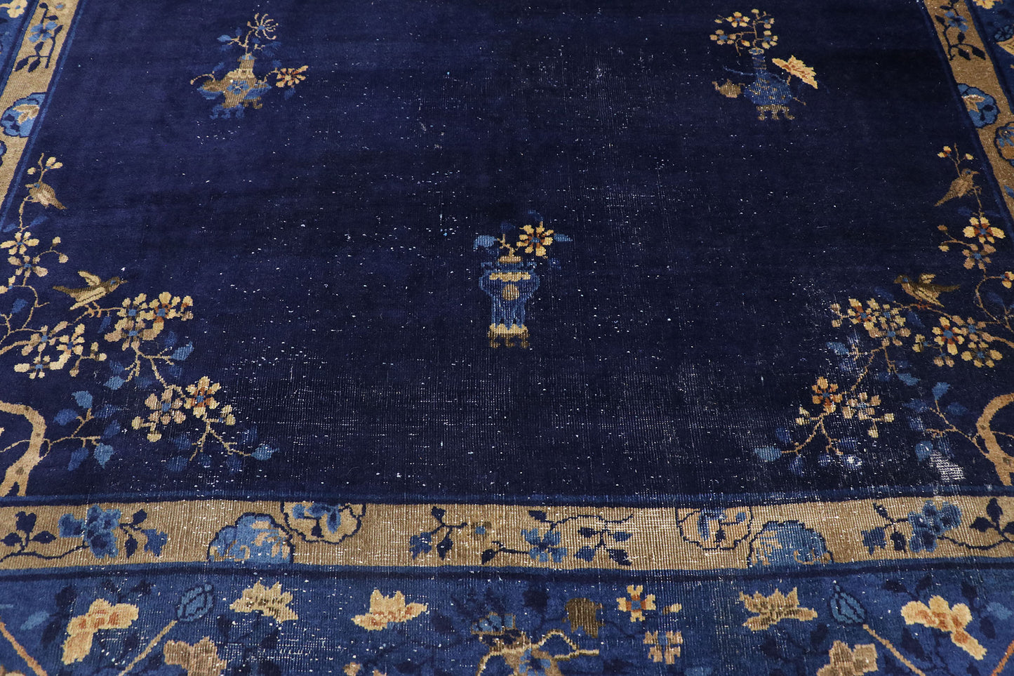 8 x 11 Vintage Chinese Peking Rug 78125
