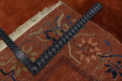 9 x 12 Antique Chinese Art Deco Rug 78127