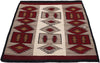 3 x 3 Vintage Navajo Blanket Rug 78134