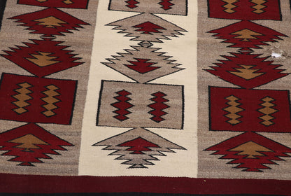 3 x 3 Vintage Navajo Blanket Rug 78134