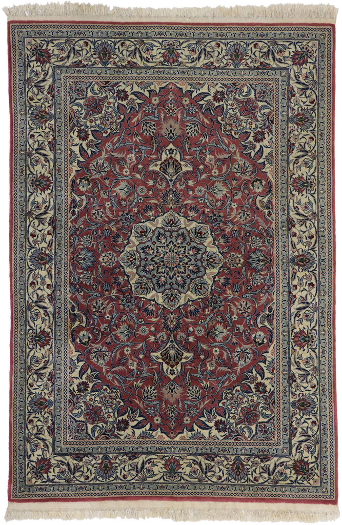 4 x 6 Vintage Chinese Tabriz Rug 78137
