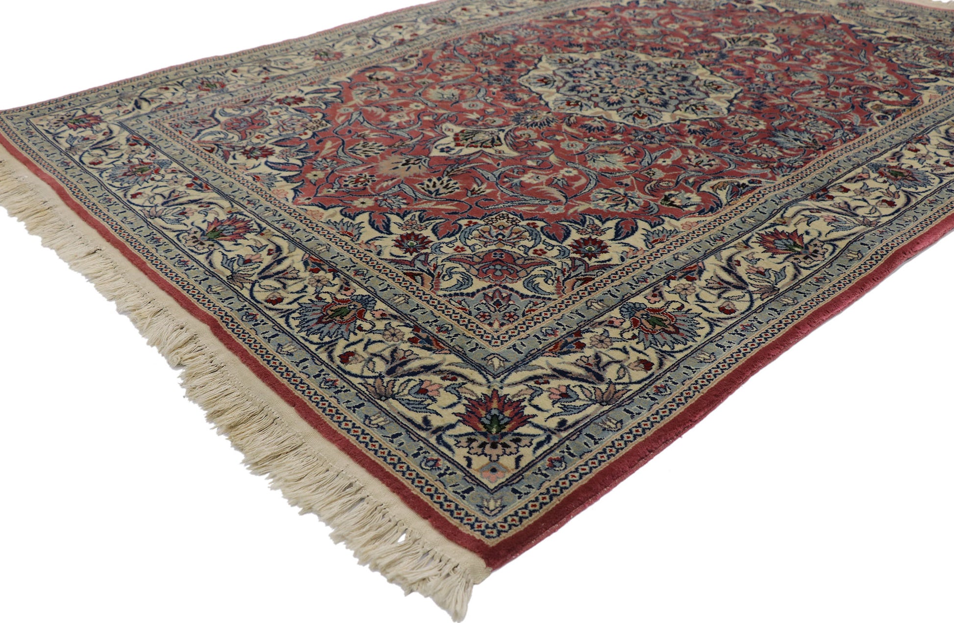 4 x 6 Vintage Chinese Tabriz Rug 78137