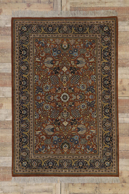 4 x 6 Vintage Pakistani Rug 78138