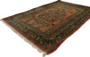 3 x 5 Antique Orange Persian Bijar Rug 78145