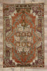 6 x 9 Antique Persian Khotan Rug 78149