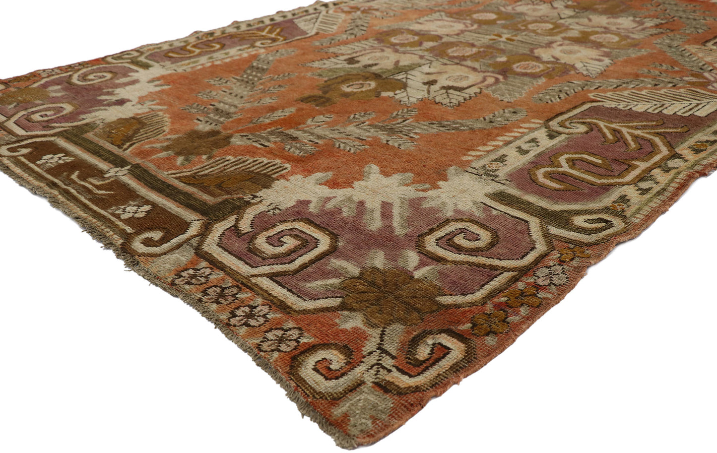 6 x 9 Antique Persian Khotan Rug 78149