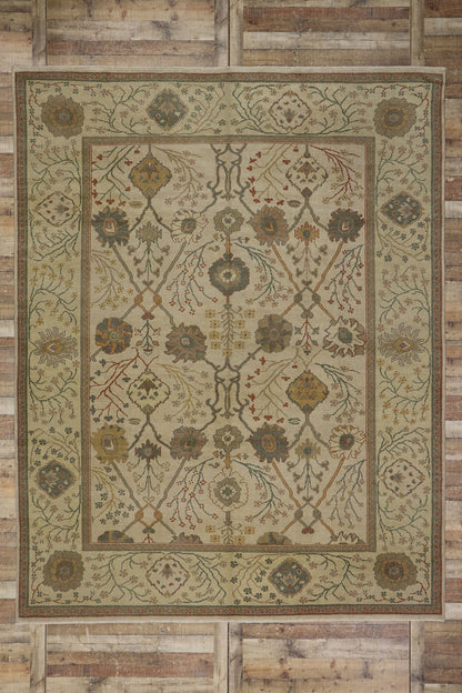 9 x 12 Turkish Oushak Rug 78152