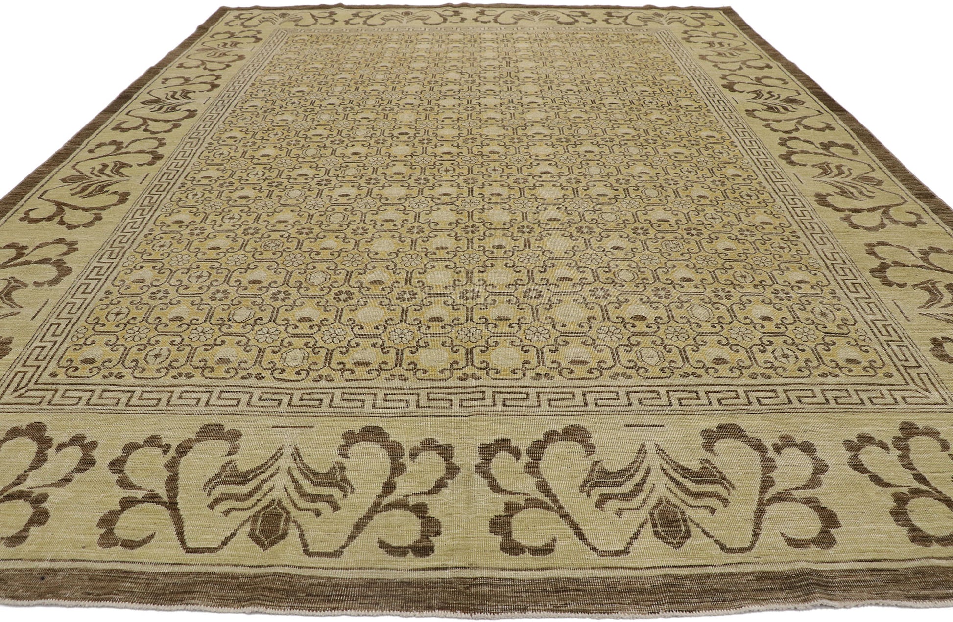 9 x 12 Vintage Pakistani Khotan Rug 78154