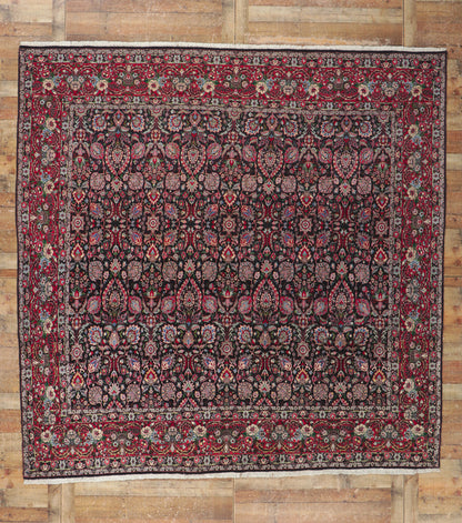 10 x 10 Vintage Persian Tekab Bijar Rug 78161