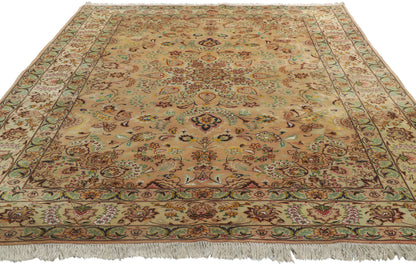 7 x 10 Vintage Persian Tabriz Rug 78171