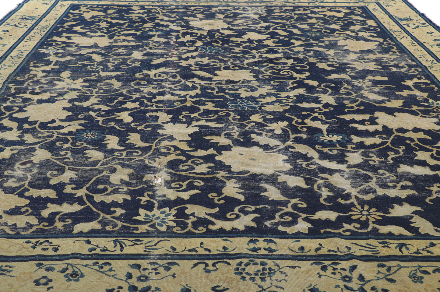 9 x 11 Antique Chinese Peking Rug 78174
