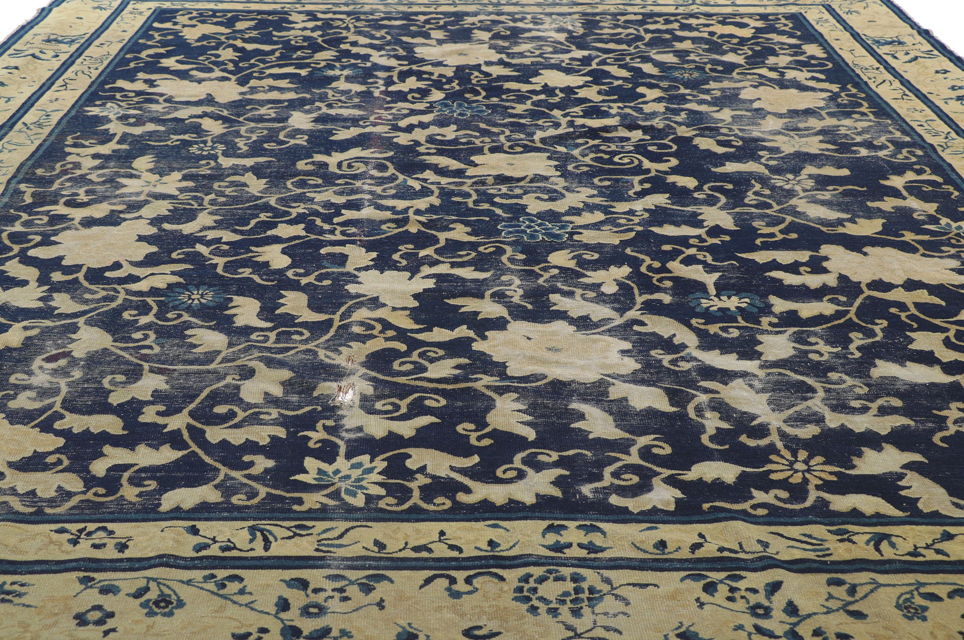 9 x 11 Antique Chinese Peking Rug 78174