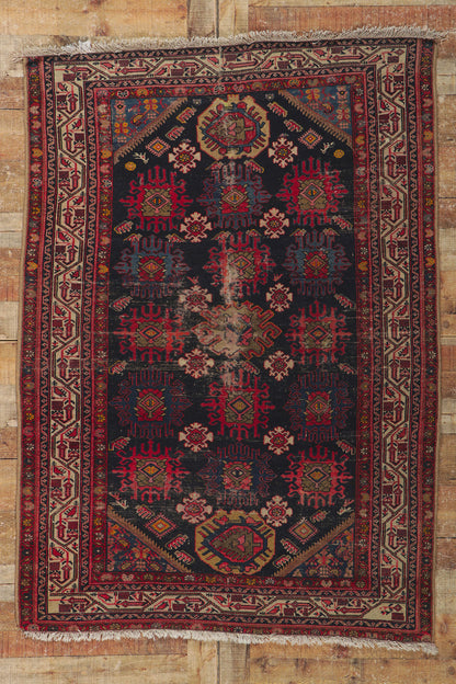 4 x 6 Antique Persian Malayer Rug 78177
