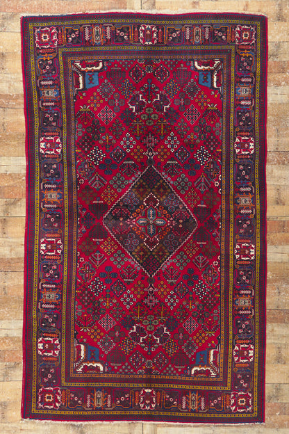 5 x 9 Antique Persian Joshegan Rug 78181