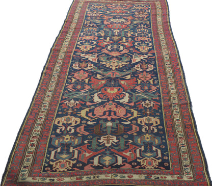 3 x 8 Antique Caucasian Soumak Rug 78189