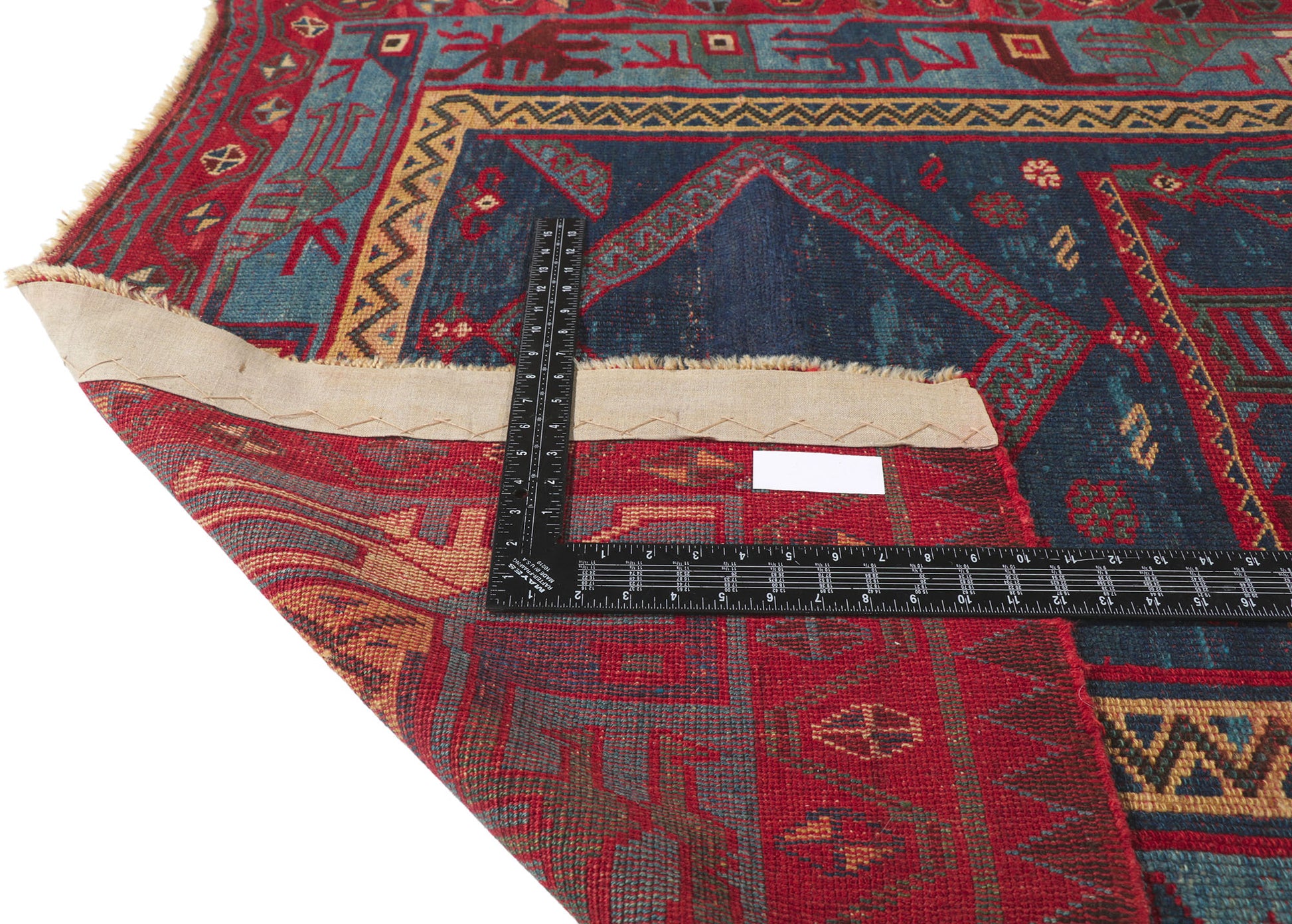 5 x 9 Antique Caucasian Kazak Rug 78193