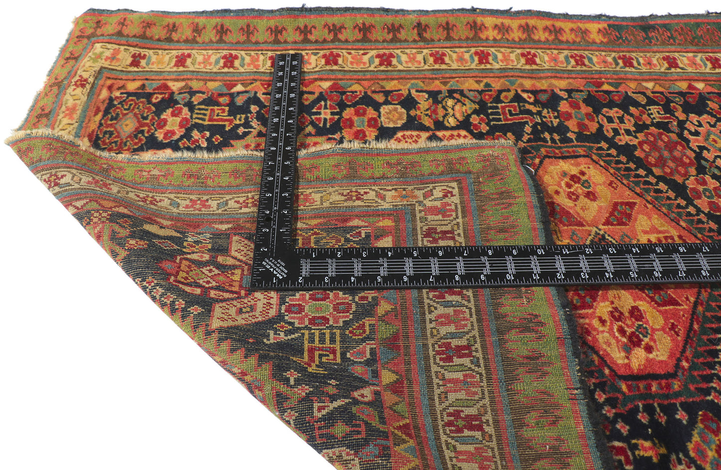 3 x 9 Antique Northwest Persian Rug 78195