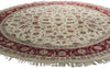 8 x 8 Vintage Pakistani Tabriz Round Rug 78206