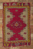 2 x 3 Antique Red Turkish Oushak Rug 78208