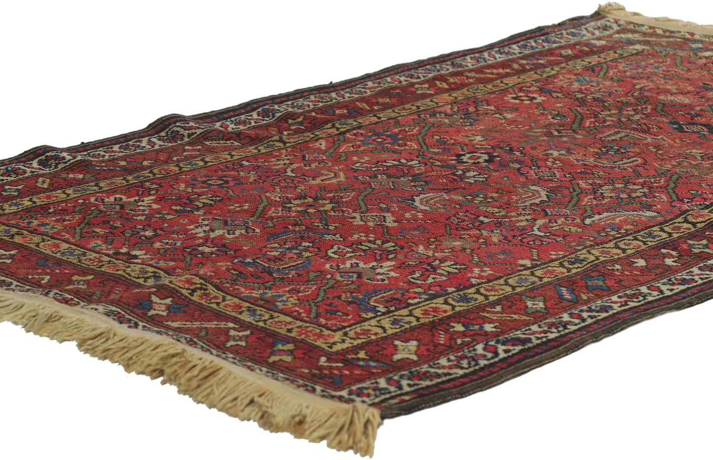 3 x 5 Antique Persian Hamadan Rug 78214
