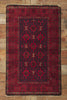 2 x 3 Vintage Persian Turkoman Rug 78215