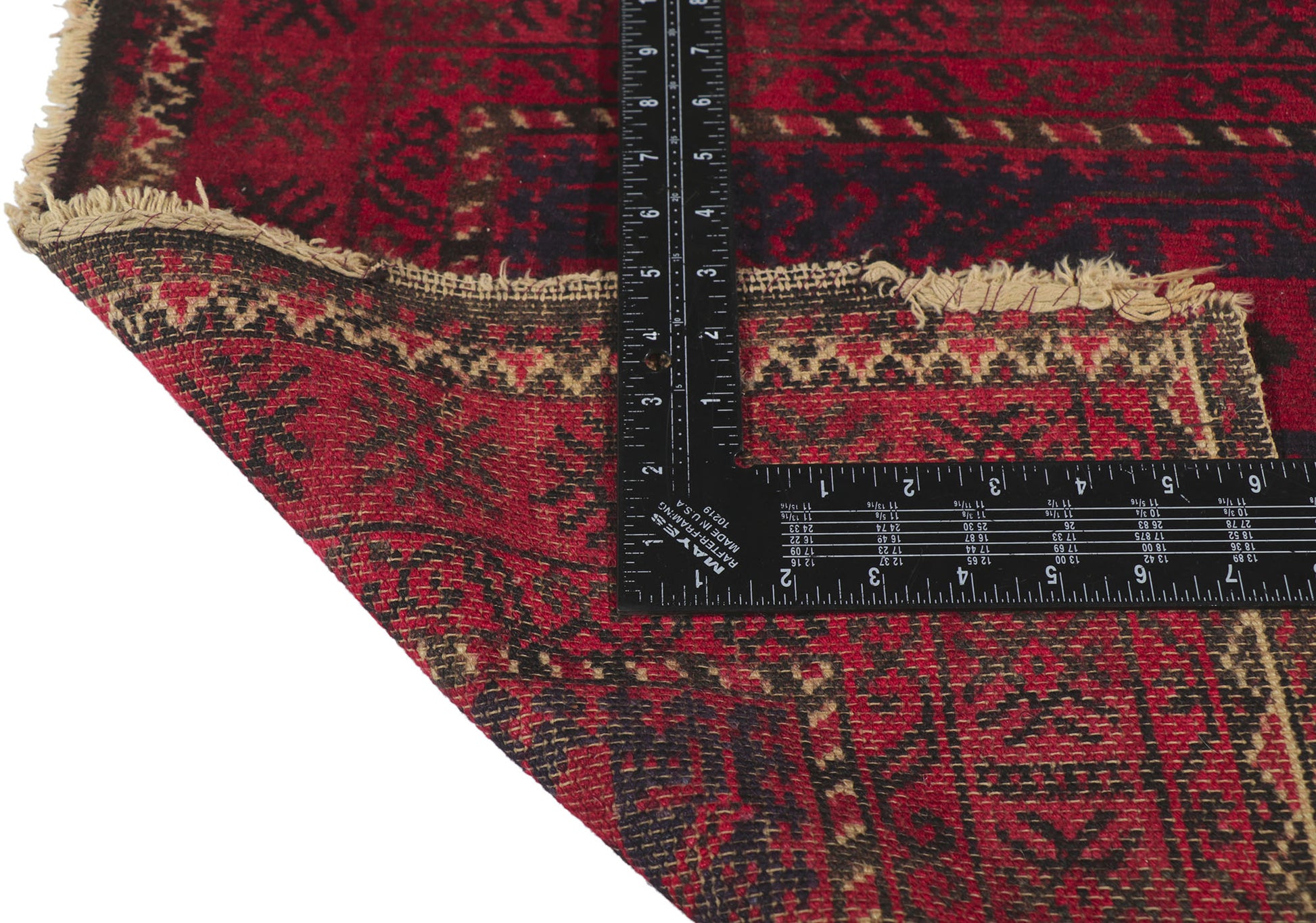 2 x 4 Vintage Persian Turkoman Rug 78216