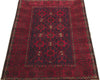 2 x 4 Vintage Persian Turkoman Rug 78216