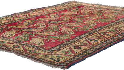 4 x 6 Vintage Afghani Rug 78228