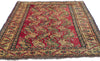 4 x 6 Vintage Afghani Rug 78228