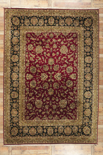 10 x 14 Vintage Indian Rug 78230