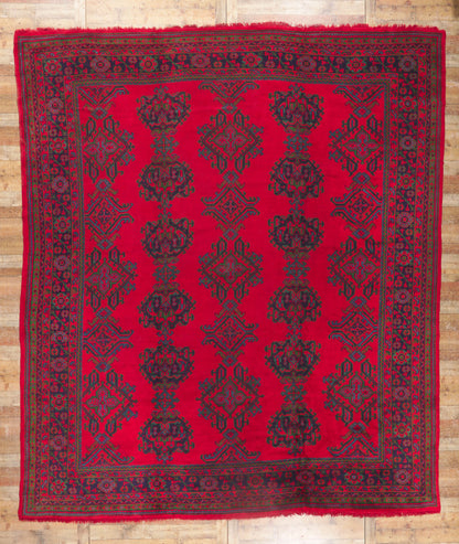 12 x 14 Antique Turkish Oushak Rug 78232