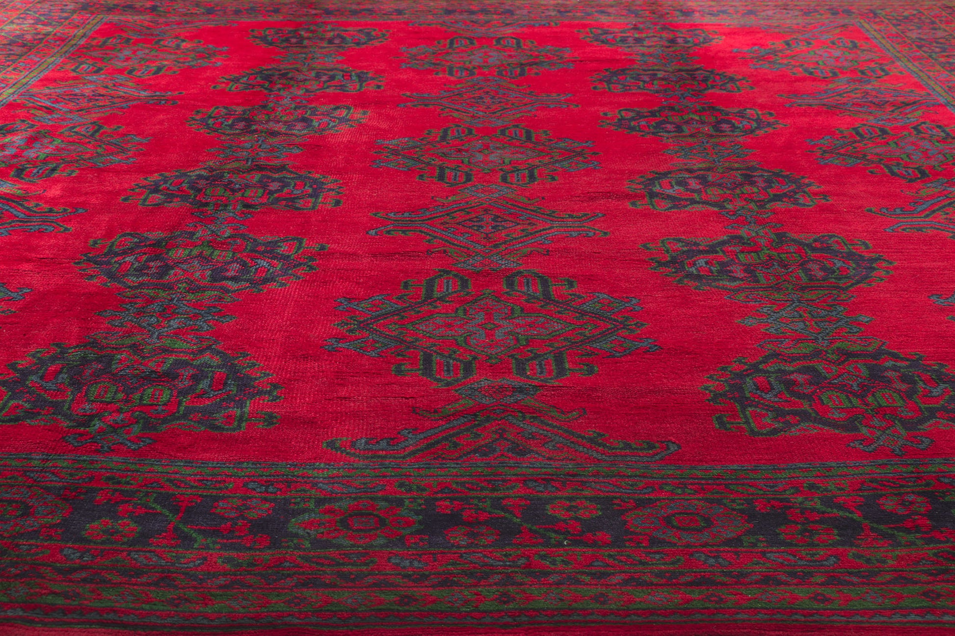 12 x 14 Antique Turkish Oushak Rug 78232