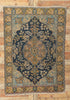 4 x 6 Antique Persian Tabriz Rug 78240