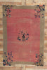 6 x 8 Distressed Antique Chinese Art Deco Rug 78245