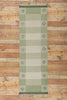 3 x 9 Vintage Swedish Kilim Rollakan Runner 78261