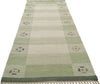 3 x 9 Vintage Swedish Kilim Rollakan Runner 78261