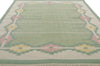 6 x 8 Vintage Light Green Swedish Rollakan Rug 78263