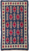 3 x 6 Vintage Finnish Rya Ryijy Rug 78270