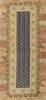 3 x 7 Vintage Finnish Rya Ryijy Rug 78272