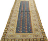 3 x 7 Vintage Finnish Rya Ryijy Rug 78272