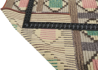 2 x 5 Vintage Finnish Rya Ryijy Rug 78273