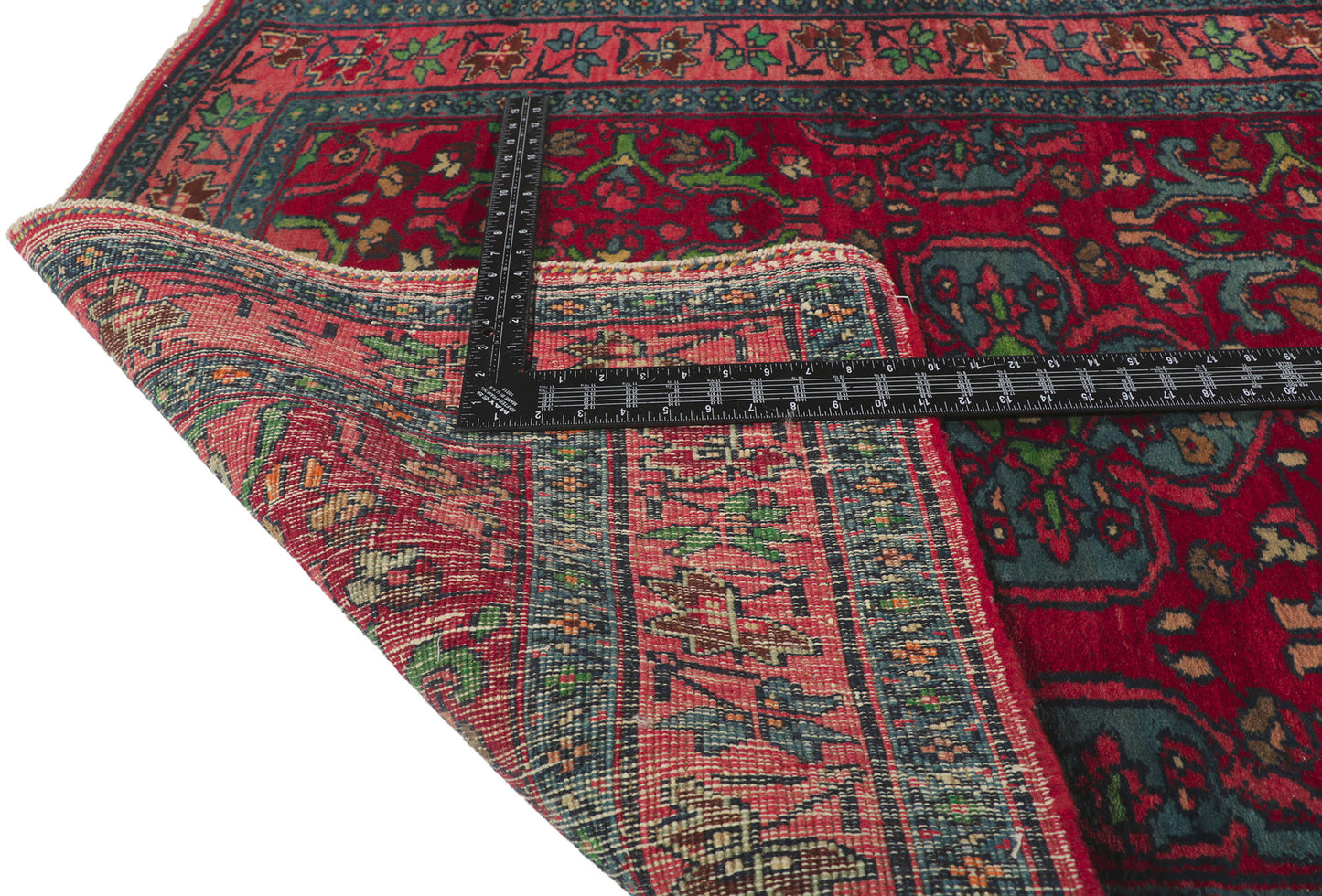 4 x 18 Antique Persian Bijar Runner 78281