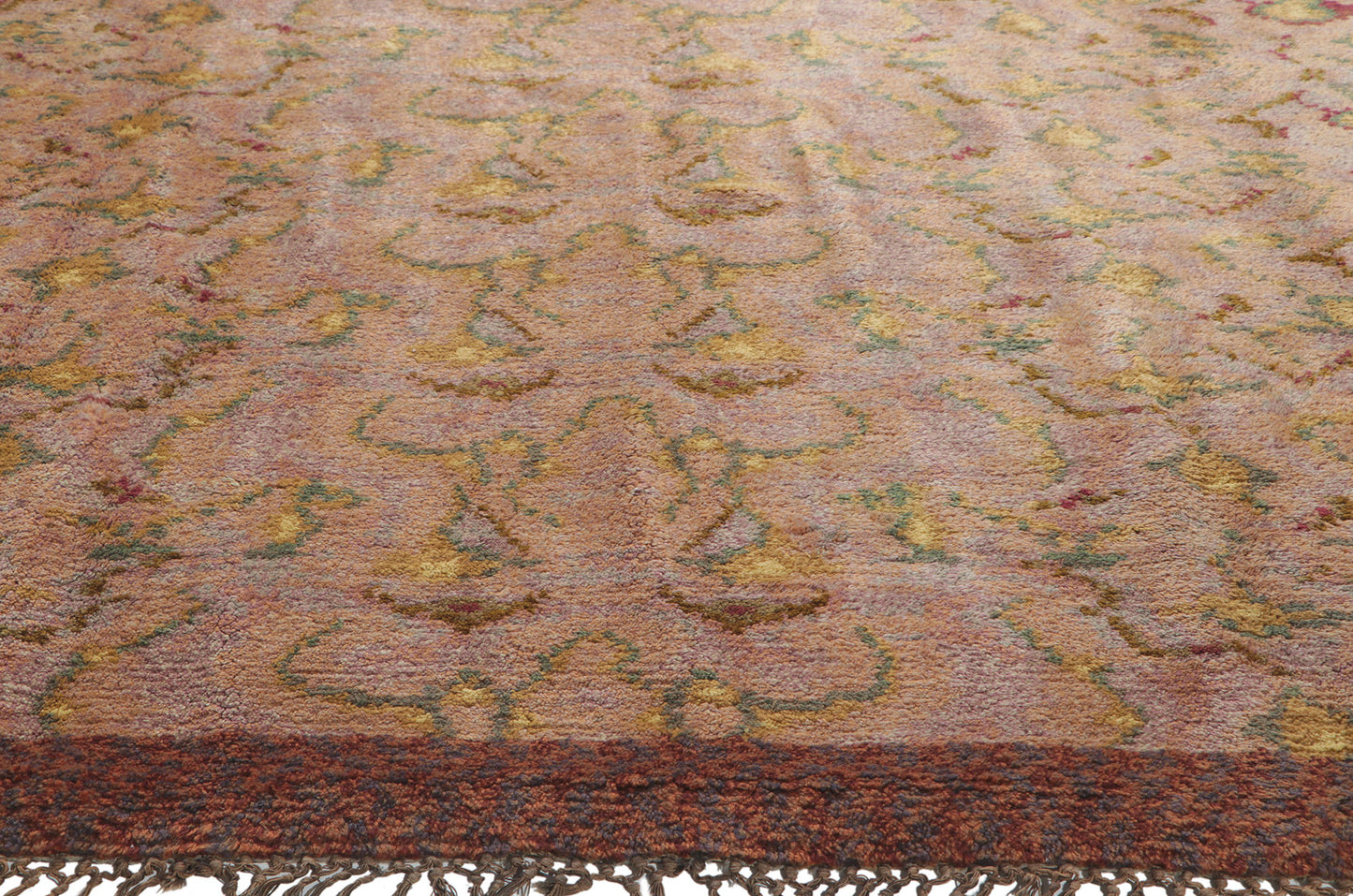 9 x 11 Vintage Swedish Pile Rug 78512