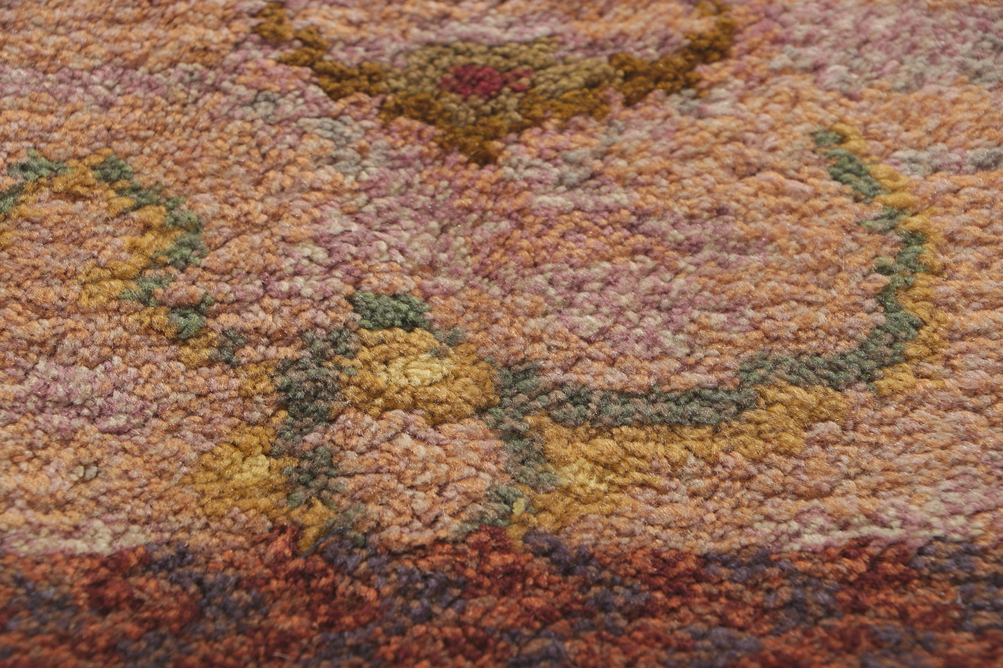 9 x 11 Vintage Swedish Pile Rug 78512